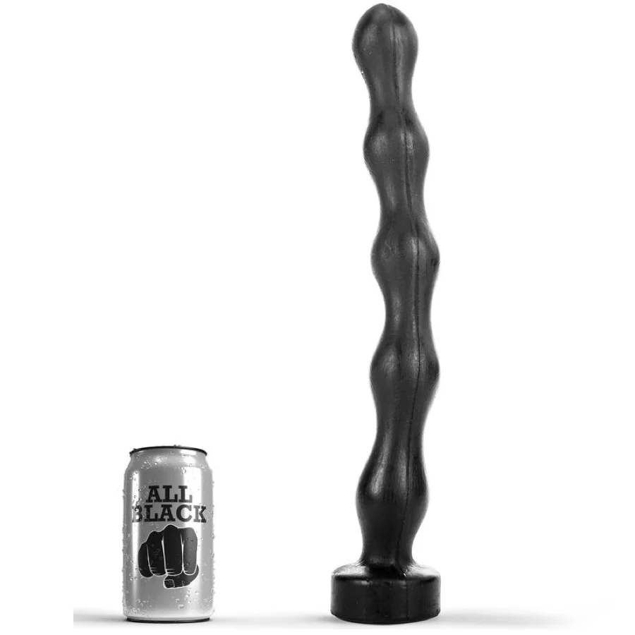 All Black palline anali 41,5 cm 5 sfere PVC