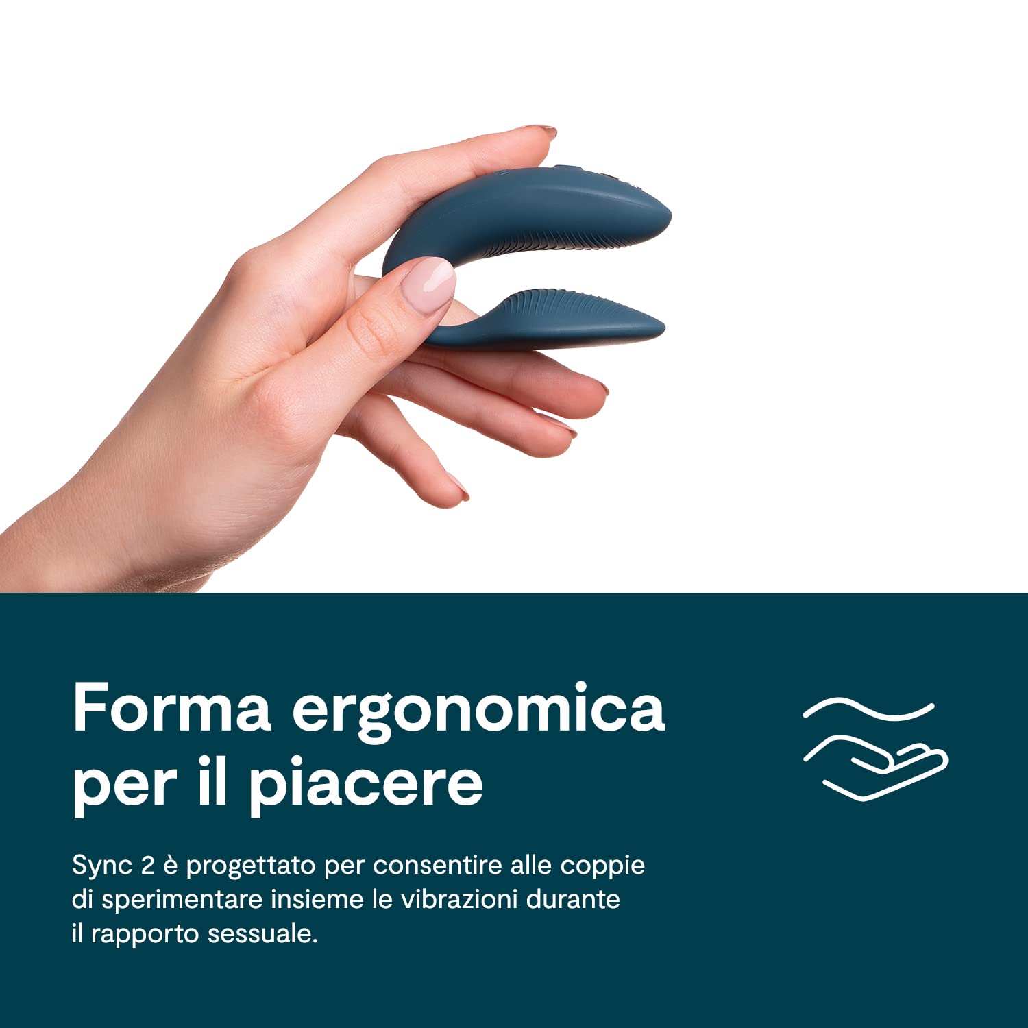We-Vibe Sync 2 vibratore di coppia verde con app