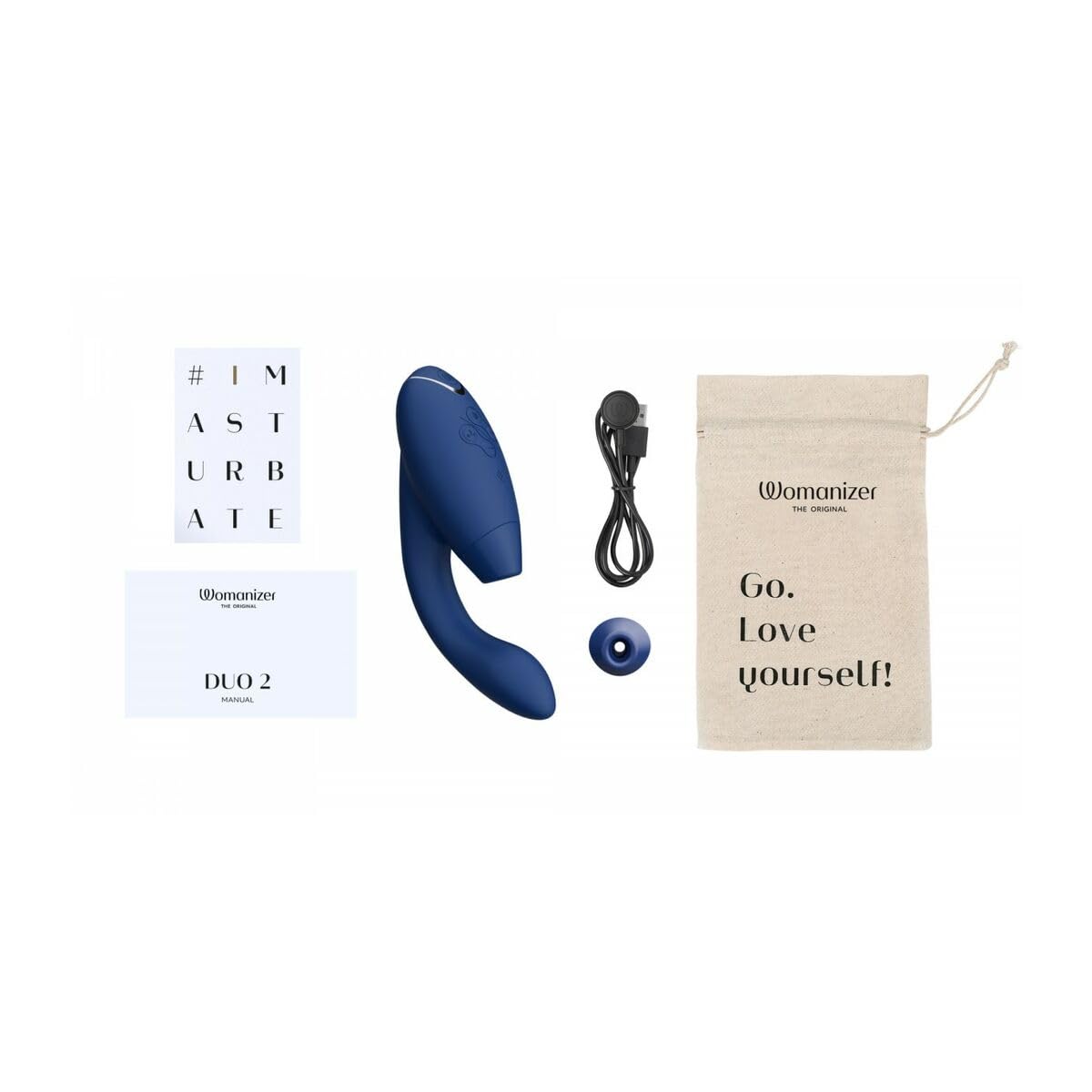 Womanizer Duo 2 succhiaclitoride blu punto G