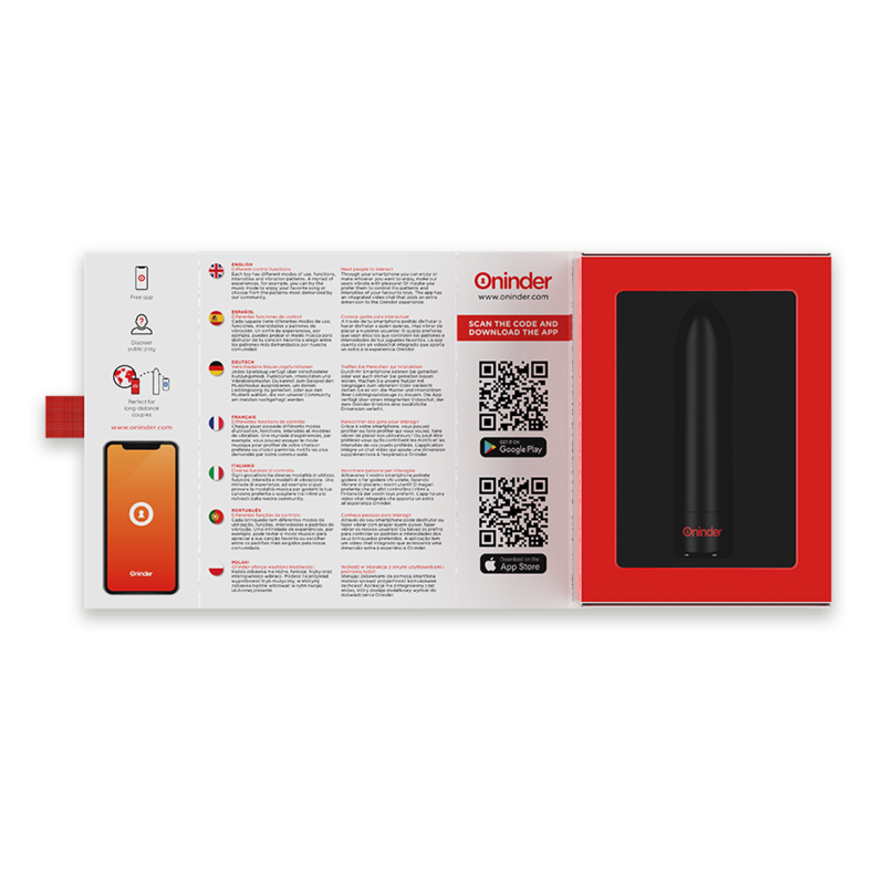 Oninder Berlin mini vibratore bullet clitorideo 9 modi