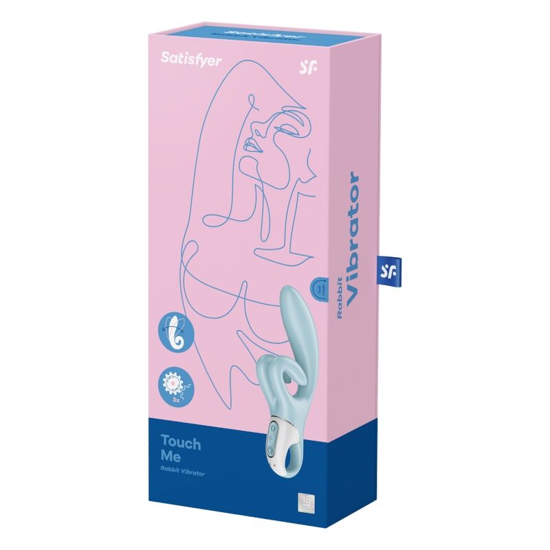 Satisfyer Touch Me vibratore rabbit con onde d'aria