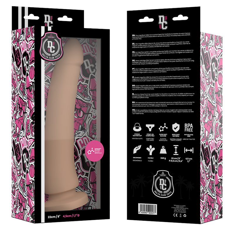 Delta Club Naturale 23 dildo silicone 23 cm