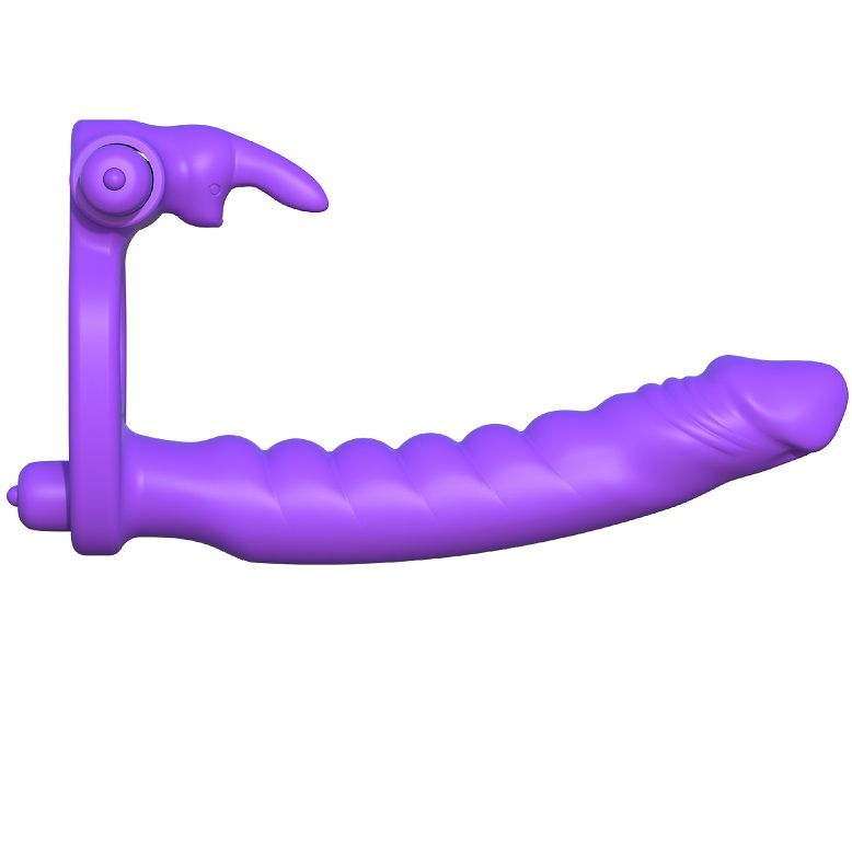 Fantasy C-Ringz Double Penetrator Rabbit anello coppia
