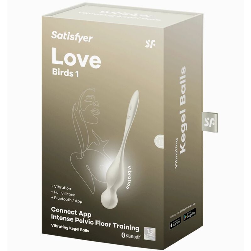 Satisfyer Love Birds 1 palline vaginali bianche