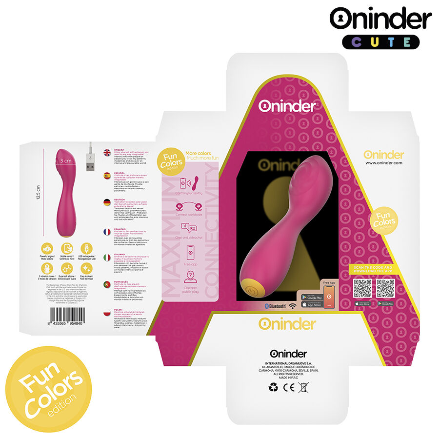 Oninder Love Buddy Master Tapping vibratore punto G app