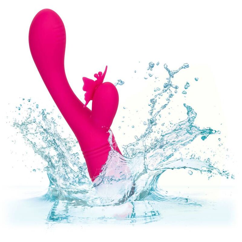 CalExotics Butterfly Kiss Flutter Vibratore Farfalla Rosa