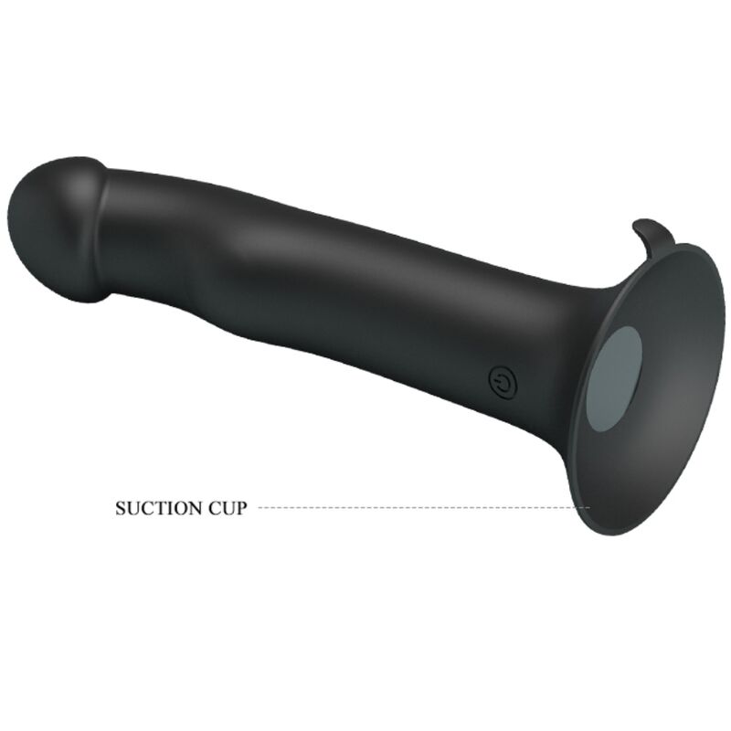 Pretty Love Murray vibratore nero con ventosa 12 modalita