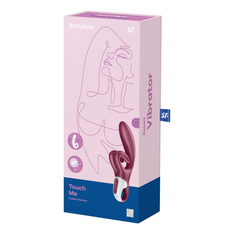 Satisfyer Touch Me vibratore rabbit ad aria