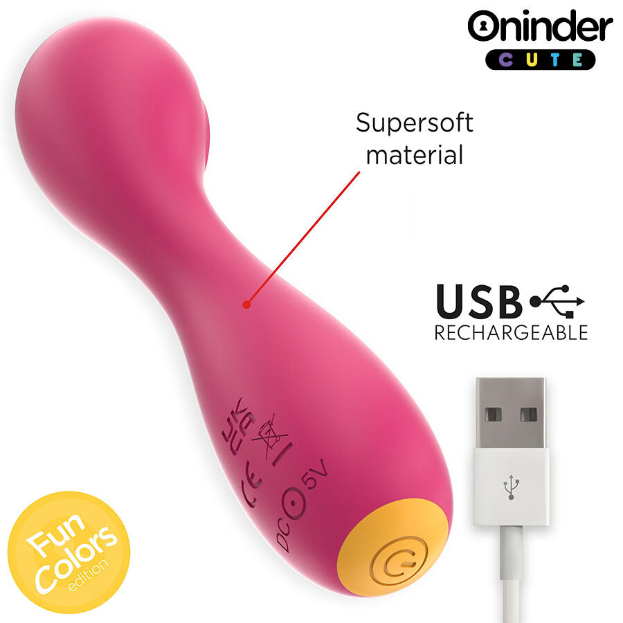 Oninder Cute Tapping mini vibratore tapping 9 modi