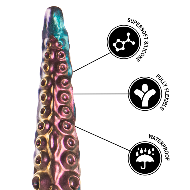 Frutille Epic Cariddi dildo silicone 30 cm flessibile