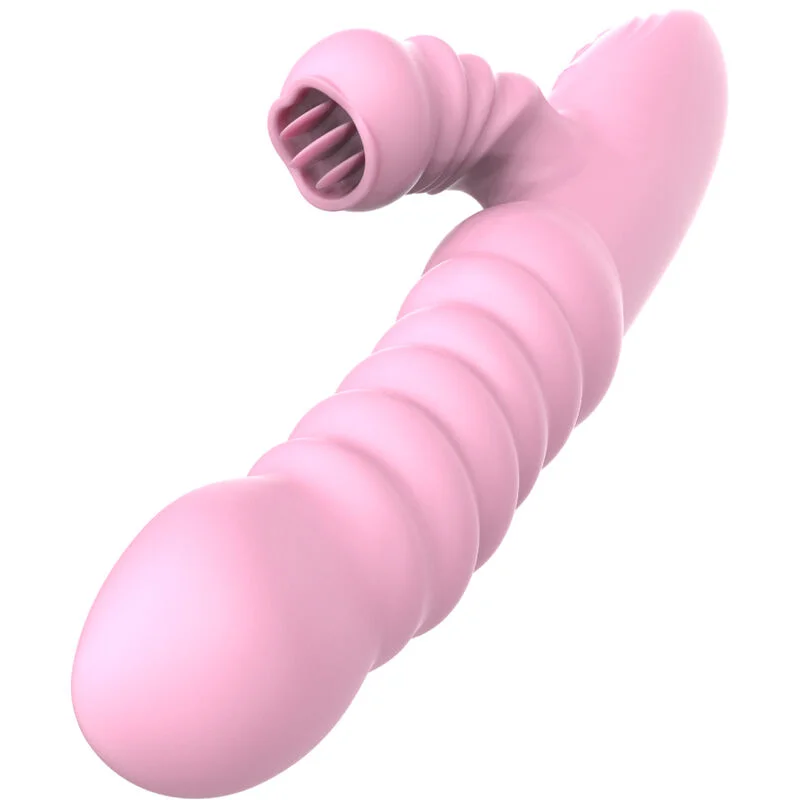 Armony Lingua Viva vibratore riscaldante rosa