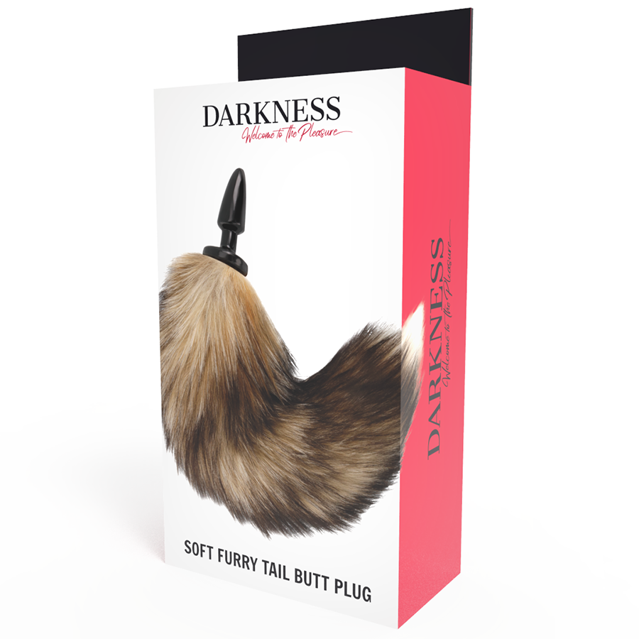 Darkness Coda Naturale plug anale silicone 10 cm morbido