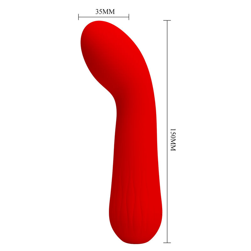 Frutille Pretty Love Faun vibratore punto G rosso 12 modi