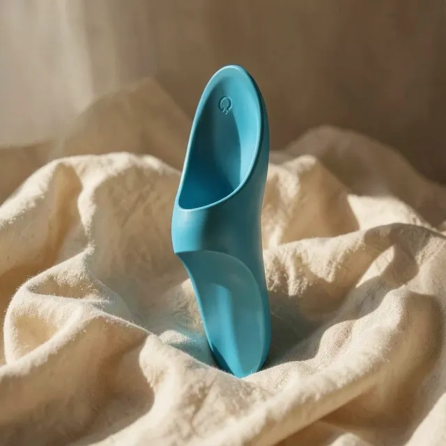 Satisfyer Teaser vibratore da dito blu silicone