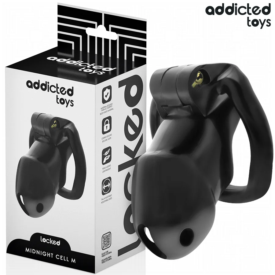 Addicted Toys Locked Midnight Cell gabbia M